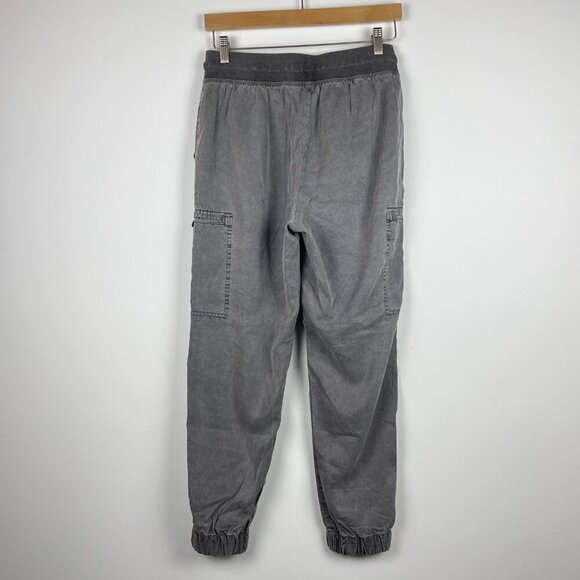 Aerie grey charcoal joggers cargo size SP relaxed fit lightweight - Picture 4 of 6